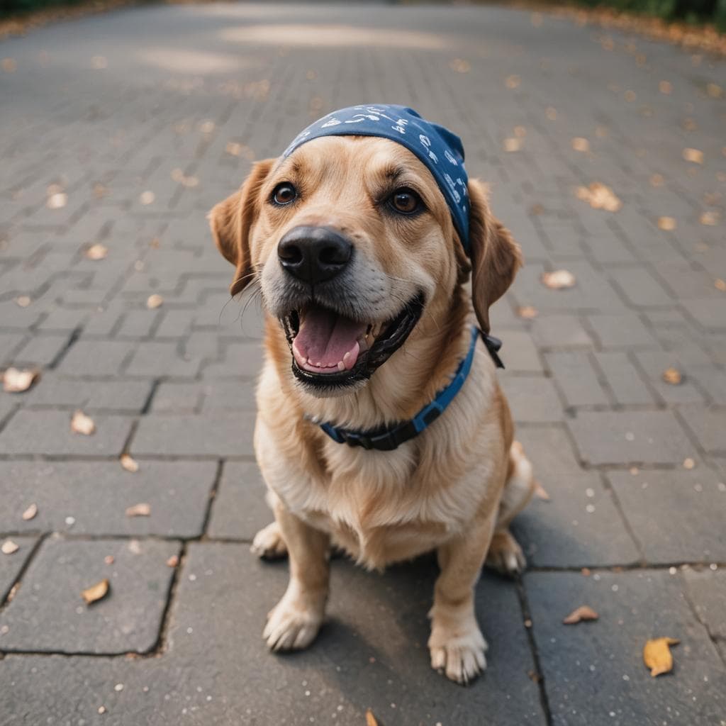 Blue Headband