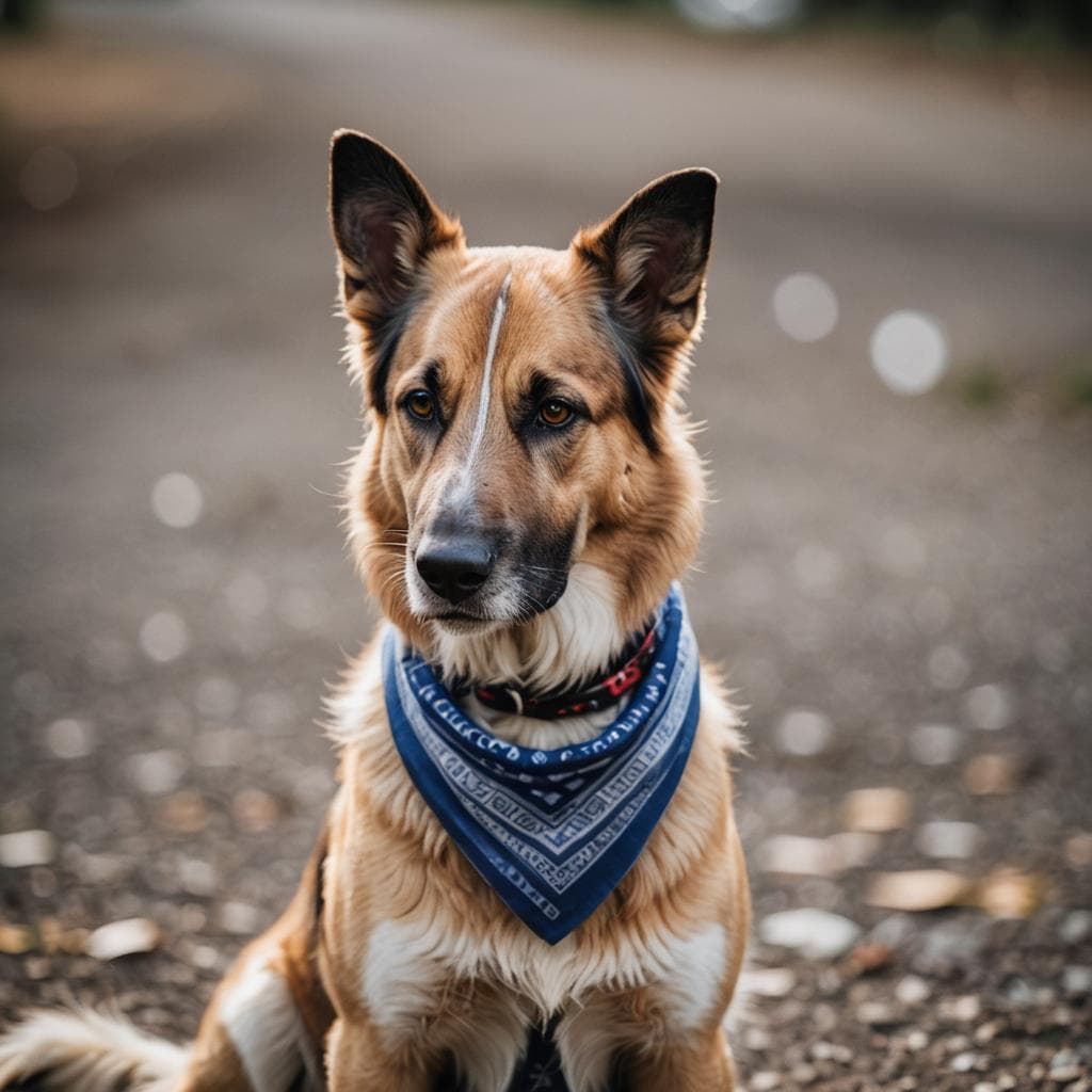 Blue Bandana