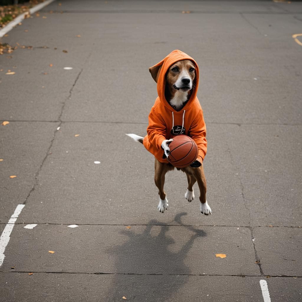 Orange Hoodie