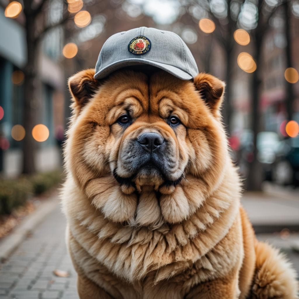 awesome dog in an awesome hat