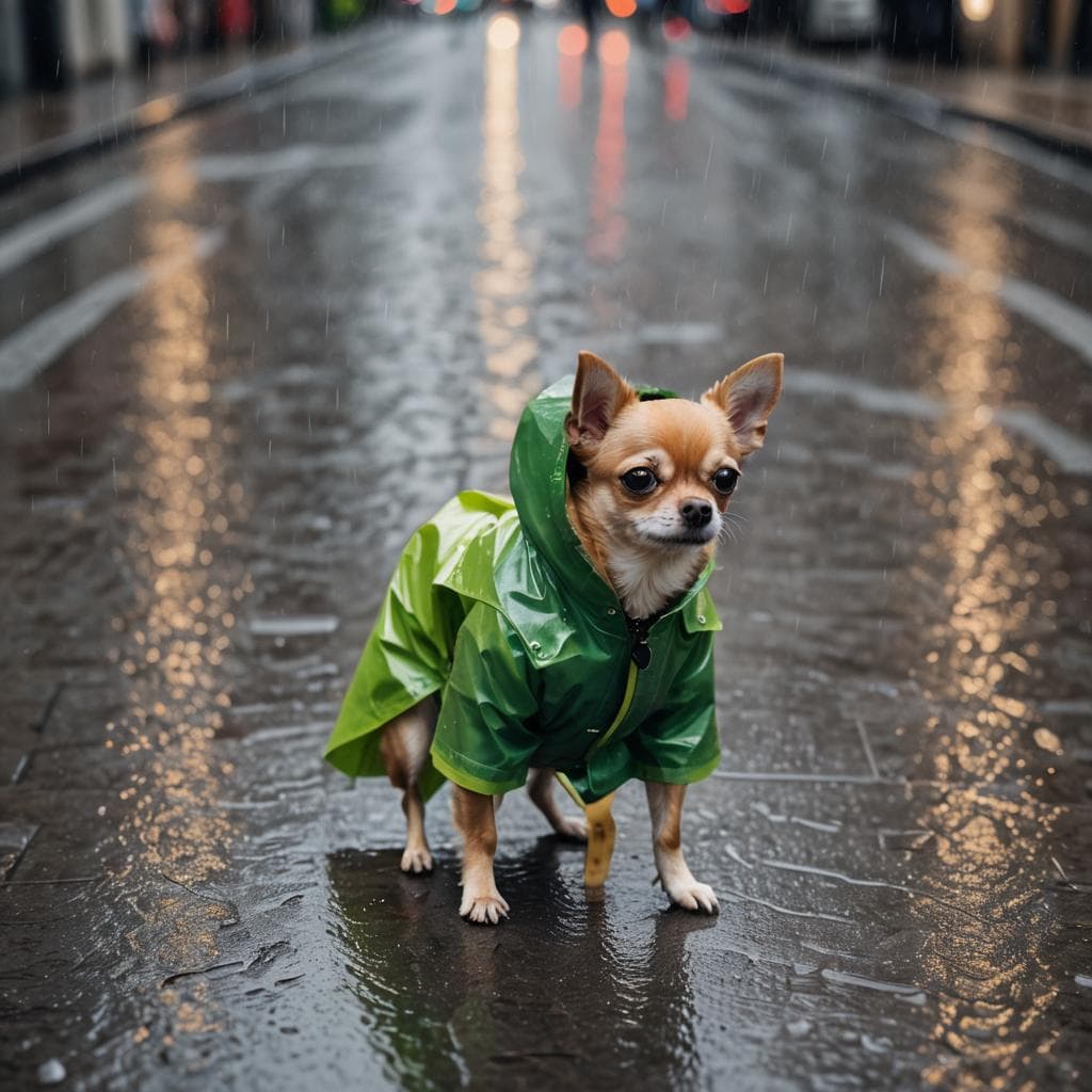 Green Raincoat