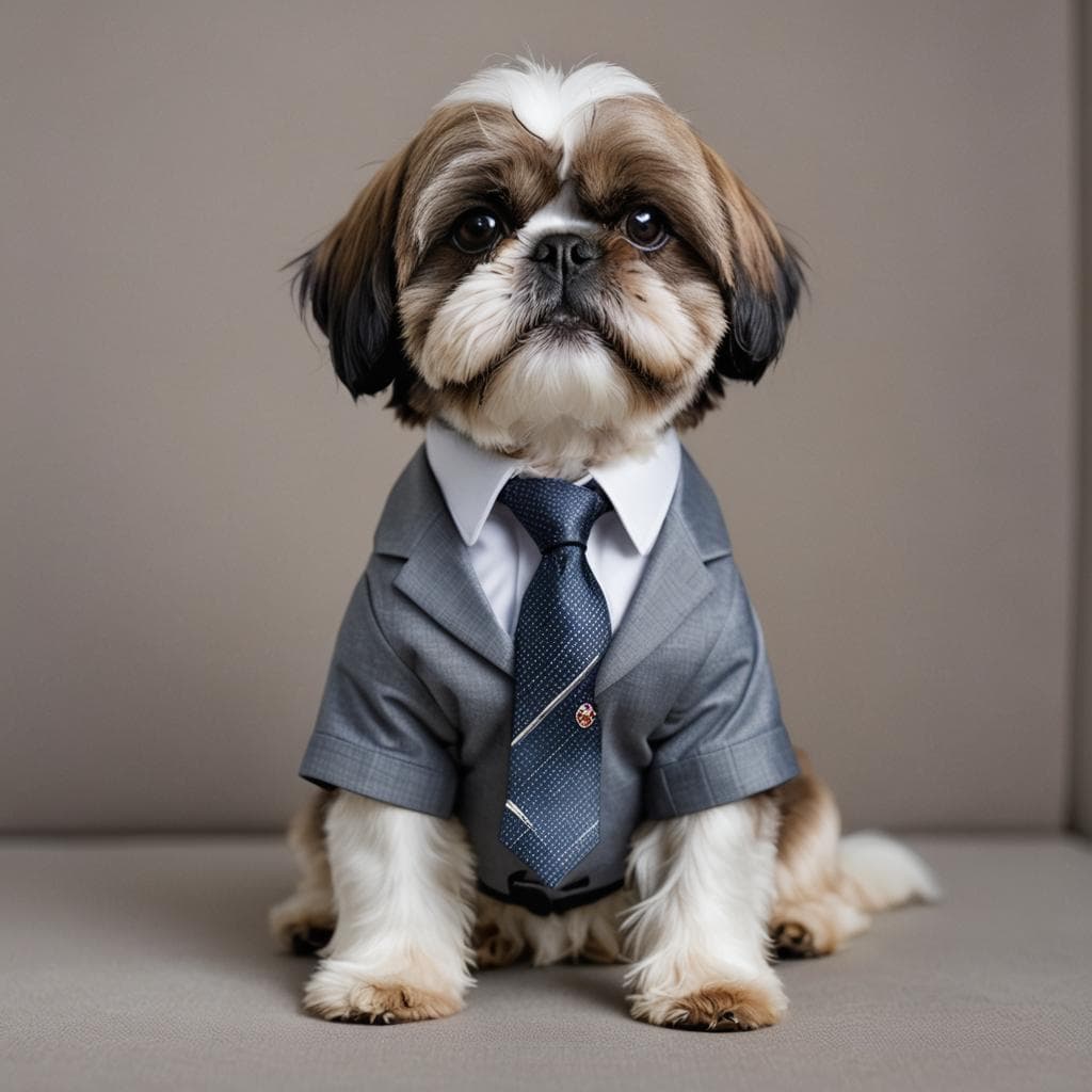 Business-Dog outfit